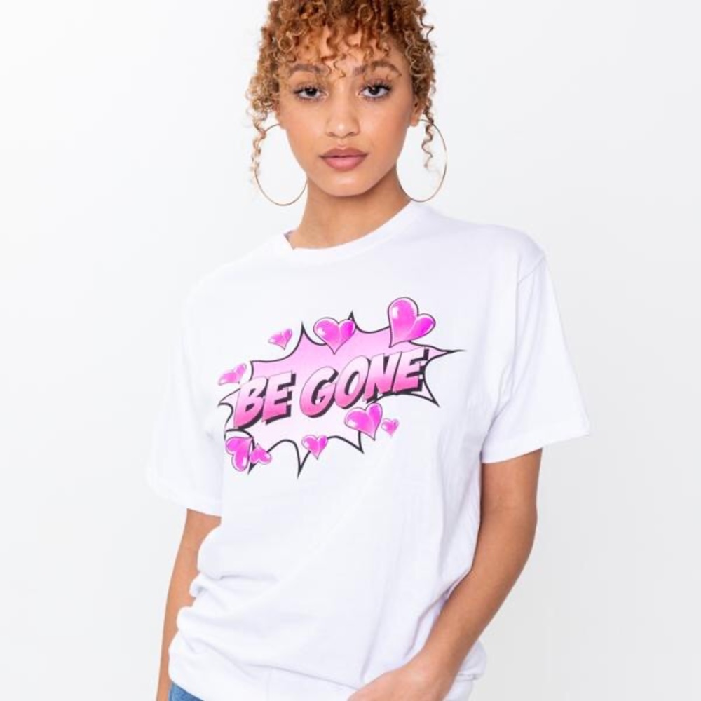 NWT By Samii Ryan Be Gone tee